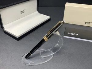 Montblanc Meisterstück Solitaire Doue Black And Gold Rollerball Pen - Picture 1 of 15