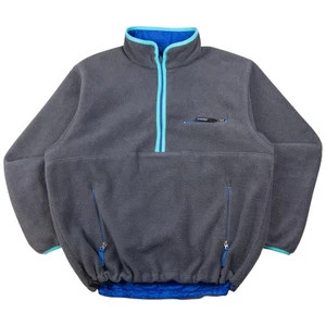 Vintage Patagonia Glissade Reversible Snap T Button Fleece Jacket Size XL - Bild 1 von 7