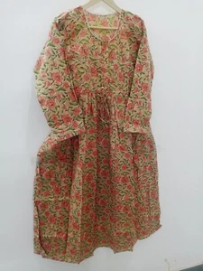 Indian hand block dress winter dress for women jacket jackets Indian jackets - Picture 1 of 6