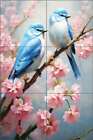Chinese Songbird Tile Backsplash Ray Powers Bird Art Ceramic Mural Ob Rpa249