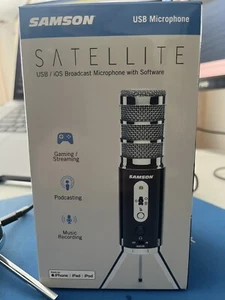 Samson Satellite USB/iOS Broadcast Condenser Microphone For Podcasting, Gaming - Picture 1 of 2