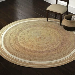 Floor Rug Rugs 100 Natural Area Carpet Large Mat Living Room Handmade Jute Rugs - Picture 1 of 11