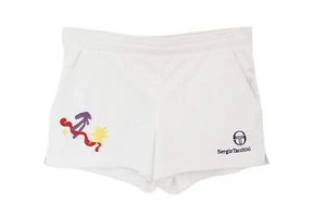 Pantalones Cortos Tenis Vintage SERGIO TACCHINI Blanco Clásico Años 90 Retro Deportivo Talla S - Imagen 1 de 6