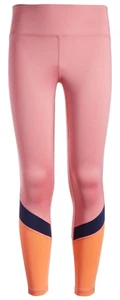 ID Ideology Spliced Colorblocked Leggings Big Girls' M Wild Rose High Waisted - Picture 1 of 13