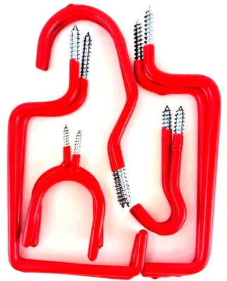 10PC STORAGE HOOK for Hanging Bike, Ladder, Ceiling, Wall Storage Hook and more - Image 1 of 2