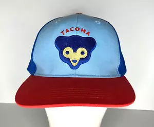 Tacoma Rainiers Bear Tacoma Cubs Snapback Hat Baseball Cap - Picture 1 of 6