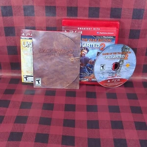 Uncharted 2 Greatest Hits Gioco dell'anno CIB Playstation 3 PS3 completamente testato - Foto 1 di 11