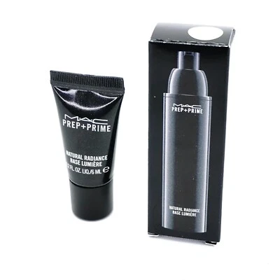 (2)  Mini M·A·C Prep + Prime Natural Base RADIANT YELLOW 0.2 Fl Oz / 6mL ℮ NIB - Image 1 of 4