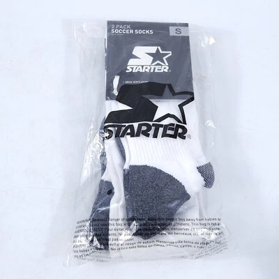 2 pares de calcetines de fútbol para hombre talla pequeña  Foto 1 de 4