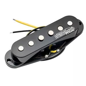 Wilkinson LOW GAUSS Nero Vintage Tono Single Coil Ponte Pickup per Chitarra ST - Foto 1 di 3