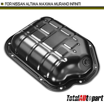 Cacerola de aceite del motor con junta para Nissan Máxima Altima 02-06 Infiniti 3,0 L 3,5 L inferior Foto 1 de 4