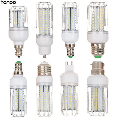 Dimmable B22 E27 E14 G9 GU10 LED Corn Lights 12W 18W 25W Bulbs 4014 Corn Lamps - Image 1 of 4
