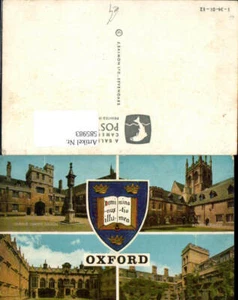 585983,Mehrbild Ak Oxford Corpus Christi College Pembroke College England - Picture 1 of 1