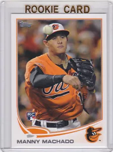 Carta Baseball Manny Machado MLB RC Topps ORIOLES ROOKIE BALTIMORE 3B - Foto 1 di 2