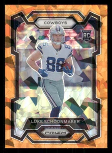 2023 Panini Prizm Prizms Orange Ice #325 Luke Schoonmaker - Picture 1 of 2