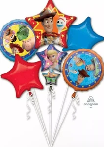 Disney Toy Story 4 Balloon Bouquet Birthday Party Decoration Supplies New! - Picture 1 of 1