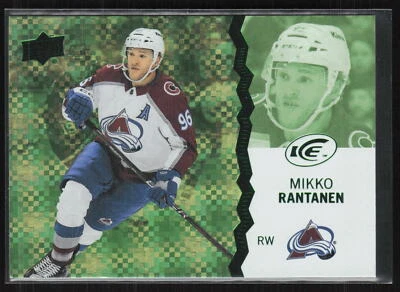 Mikko Rantanen 2023-24 UD ICE Green #49 Colorado Avalanche - Image 1 of 2