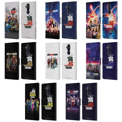 OFFICIAL THE BIG BANG THEORY KEY ART LEATHER BOOK WALLET CASE FOR NOKIA PHONES - Image 1 of 4