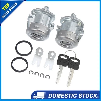 1 Juego de llaves de vaso cilindro cerradura puerta coche 7C3Z152190A para Ford F150 F250 F350 Foto 1 de 4