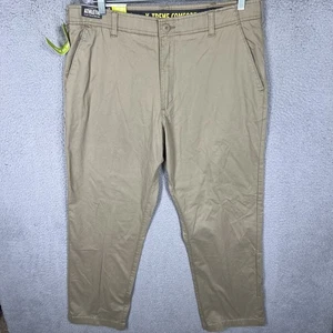 Lee Pants Mens 36x32 Beige Chino Xtreme Comfort Straight Flat Front Stretch - Picture 1 of 8