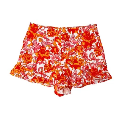 NWT Janie And Jack Floral Ruffle Hem Shorts Size 7 - Image 1 of 4