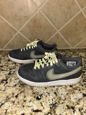 Nike Dunk Low Hierro Gris Fresco Lima Hielo Brilla en la Oscuridad 4.5Y Usado 2-3x’s. Usado en excelente estado Foto 1 de 4
