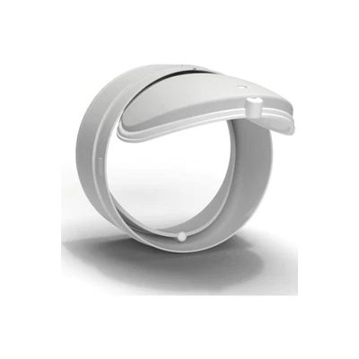 OPTIMAIRO Thermo-Rückstauklappe NW 150 Kunststoff weiß - Bild 1 von 3