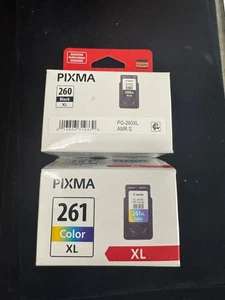 Canon PG 260 XL / CL-261 XL Black & Color Ink Cartridge New in package - Picture 1 of 1