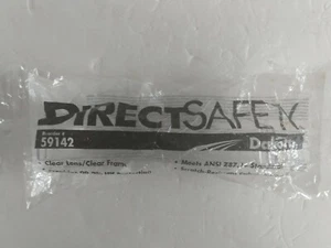 Gafas de seguridad Dakota de seguridad directa: marco transparente, lente de capa dura transparente 59142 - Imagen 1 de 3