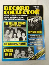 Record Collector Magazine # 117 May 1989 Rolling Stones Depeche Mode Genesis