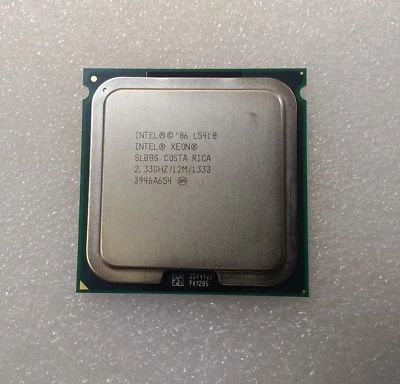 Intel Xeon Quad Core Processor L5410 12M Cache 2.33 GHz 1333 MHz FSB LGA771 CPU - Image 1 of 2
