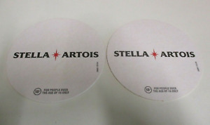 Stella Artois - Branded Drink / Beer Coasters or Mats - Belgium - New