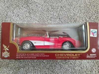  Chevrolet Corvette 1957 convertible Road Legends escala 1:18 #92018 Foto 1 de 4