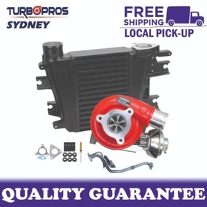 GEN1 Turbo+65mm Intercooler + Oil Feed Pipe For Nissan Patrol GU 3.0L 2002-2006 - Picture 1 of 14
