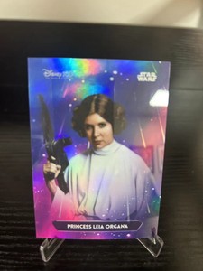 Princess Leia Organa 2023 Kakawow Phantom Disney 100 Star Wars SP Nebula /666