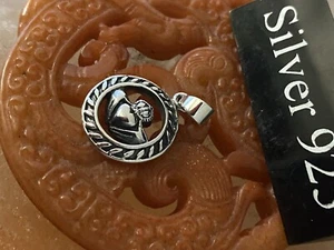 Silver Cladder Heart PendantAnd Fine Silver Chain - Picture 1 of 5