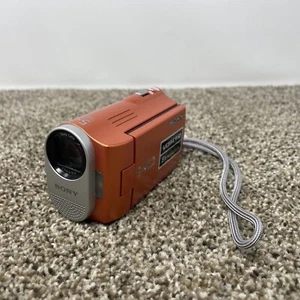 Sony MHS-CM1 HD 5MP Camcorder UNTESTED CRACKED DISPLAY! - Imagen 1 de 8