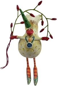 Patience Brewster Three French Hens Ornament Dept 56 12 Days Christmas Krinkles - Picture 1 of 6