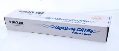BLACK BOX 48 Port CAT5e Patch Panel JPM906A-R4 Gigabase 2U Rack Mount NEW in Box - Image 1 of 4