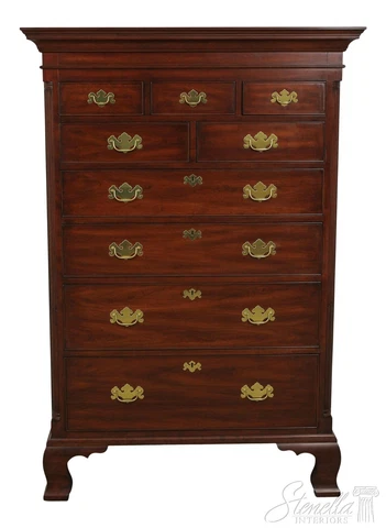 57055EC: HENKEL HARRIS Cherry New Market High Chest Cover