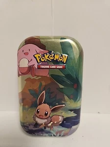 Pokémon TCG Kanto Friends (Empty) Mini Tin Eevee - Picture 1 of 13