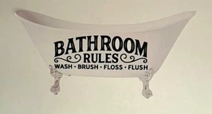 Calcomanía extraíble en forma de bañera de 10"" x 5 - Imagen 1 de 4