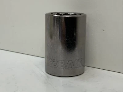 KOBALT model 22564, 1/2 drive 12pt socket, size 3/4in., USA made - Image 1 of 4