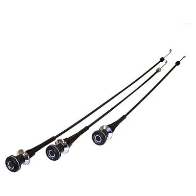 Crown Heater, Temperature & Fresh Air Cable Kit for 78-86 Jeep CJ-5, CJ-7, CJ-8 - Image 1 of 2