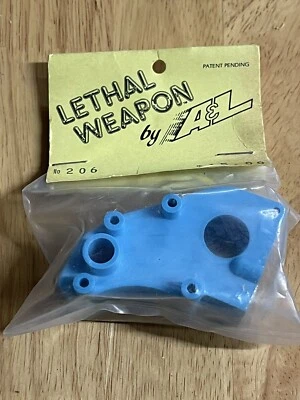 Almost Gone! Vintage A&L Blue Lethal Weapon Trans Case for all LW. New Old Stock - Image 1 of 2