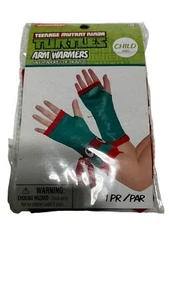 Child Nickelodeon TMNT Teenage Mutant Ninja Turtles Arm Warmer Gloves Halloween - Picture 1 of 2