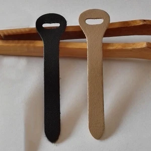 5PCS Genuine Leather Zipper Puller Slider Bag Clothing Replacement Accessories - Picture 1 of 9
