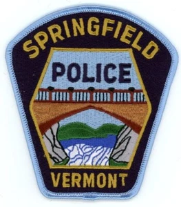 VERMONT VT SPRINGFIELD POLICE NICE SHOULDER PATCH SHERIFF - Picture 1 of 1