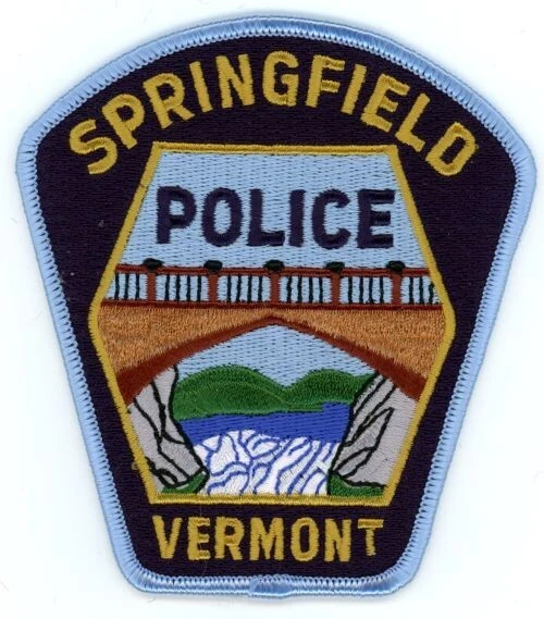 VERMONT VT SPRINGFIELD POLICE NICE SHOULDER PATCH SHERIFF - Image 1 of 1