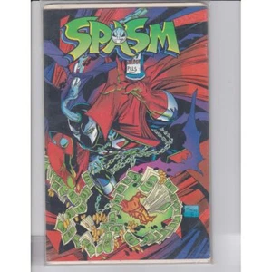 Splitting Image #1 Back Cover is Spasm! - Picture 1 of 1